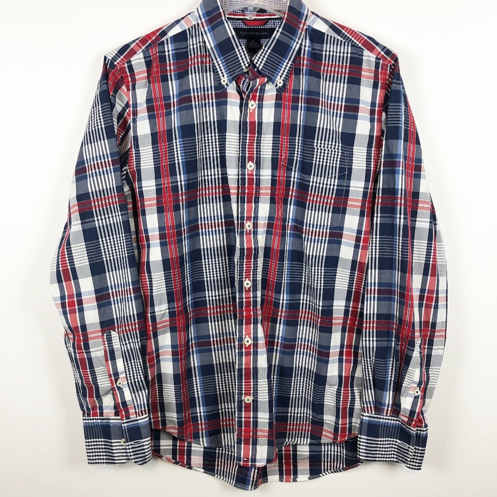 Tommy Hilfiger Slim Fit Button Down Casual Shirt